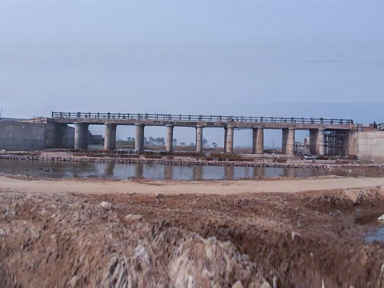 Re Construction of SLR Bridge and Canal Protection work at RD 214-50 of Don Branch Canal