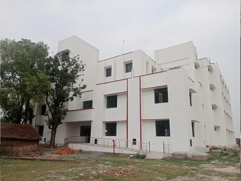 Construction of Balance work of Govt. Degree College Mahadeva, Basti