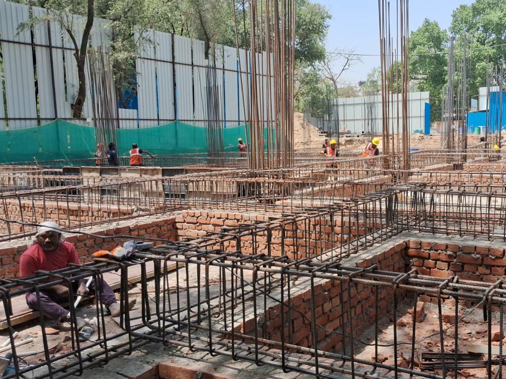 Construction of New Office Building and Upgradation of Infrastructure facilities (Stormwater Drains, Resurfacing of Roads, Boundary wall Height Extension Etc at Noida Special Economiz Zone (NSEZ) Phase - II, Noida U.P.